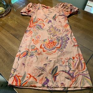 See By Chloe Cotton Open Back Dress Peachy Tan